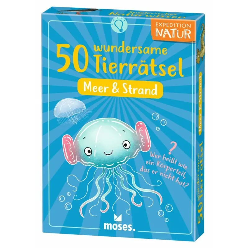 Expedition Natur - 50 wundersame Tierrätsel: Meer und Strand Light Sea Green Moses