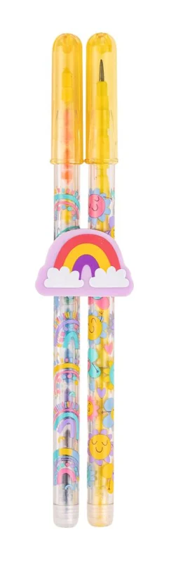 2in1 Steckstift Regenbogen mit Radierer (versch. Farben) Light Gray Moses