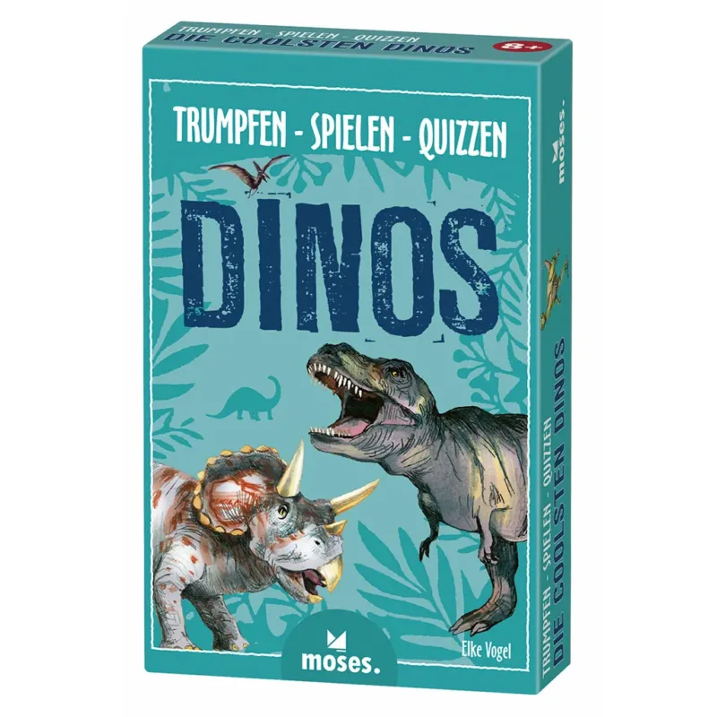 Trumpfen Spielen Quizzen - Dinos Cadet Blue Moses