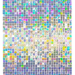 12 Paneele für irisierenden Hintergrund 30 x 30 cm