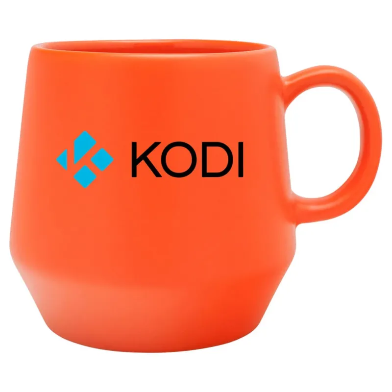 ETS Matte Orange Verona Mug 16 oz