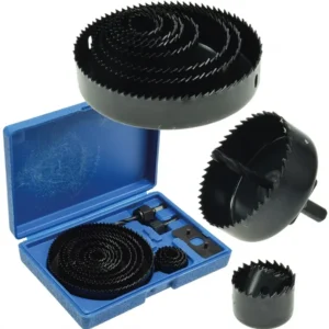 Lochsägen Set "Maxi" 16-teilig 19 - 127mm, inkl. Transportkoffer