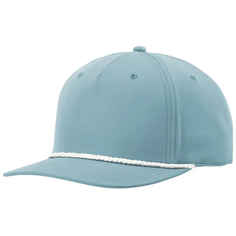 Richardson Smoke Blue/White 5-Panel Classic Rope Cap