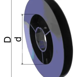 Poulies de sangle à clipper Ø 100 Selve