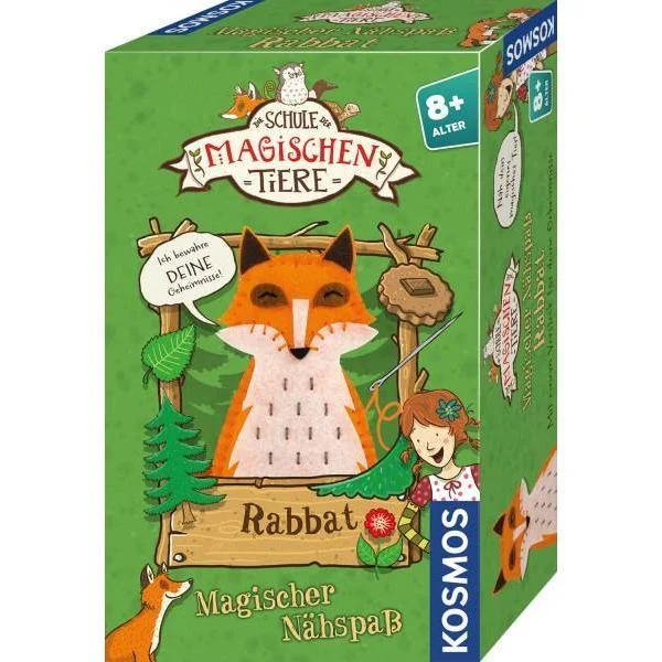 Die Schule der magischen Tiere - Magischer Nähspaß Rabbat Olive Drab Kosmos