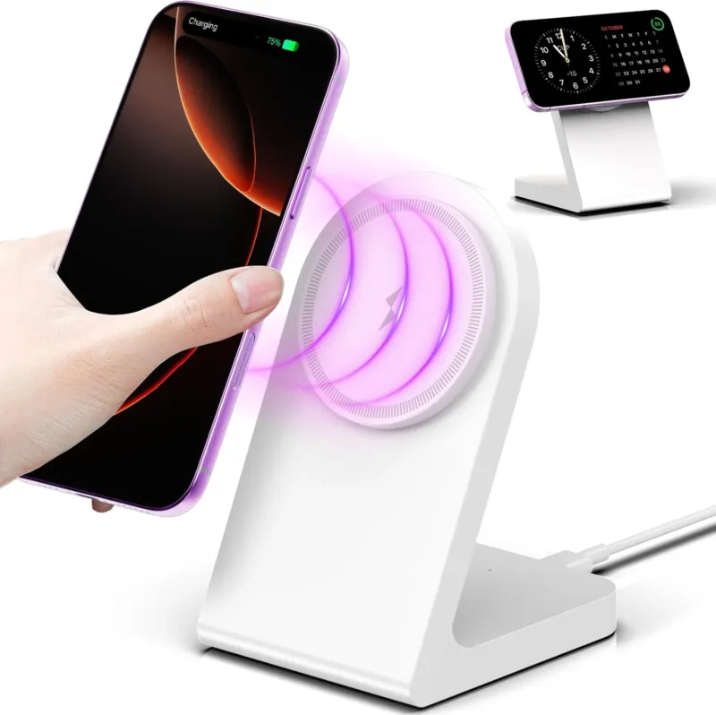 Wireless Charger, Magnetic Wireless Charging Station