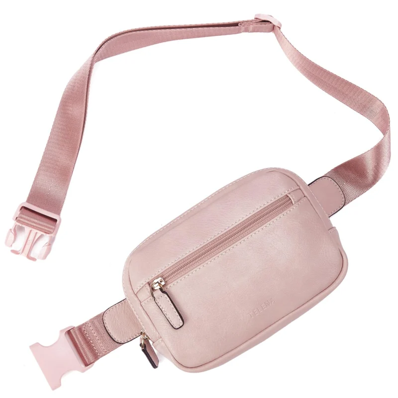 Belt bag, PU leather crossbody bag shoulder bag