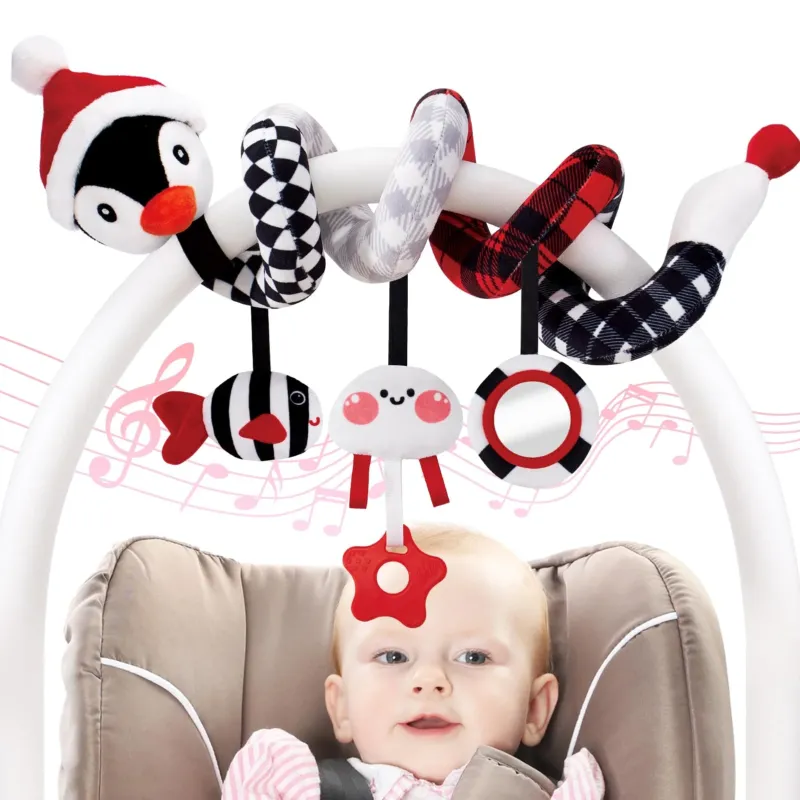 Baby carriage toy Pram chain Baby toy Car seat toy For baby's car seat