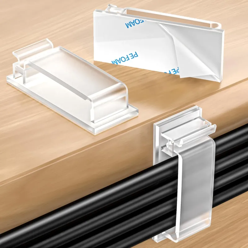 Cable Holder 30 pieces, Cable Holder Self-adhesive, Cable Organizer