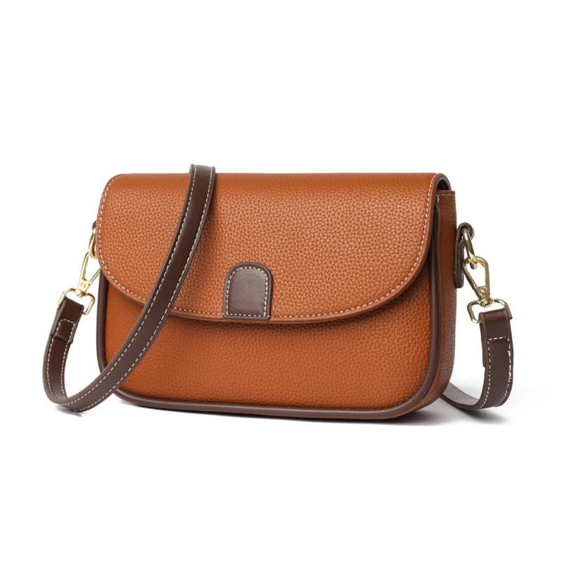 PU Leather Crossbody Bag Mobile Phone Shoulder Bag Modern Handbag for Shoulder Bags with Adjustable Detachable Shoulder Strap