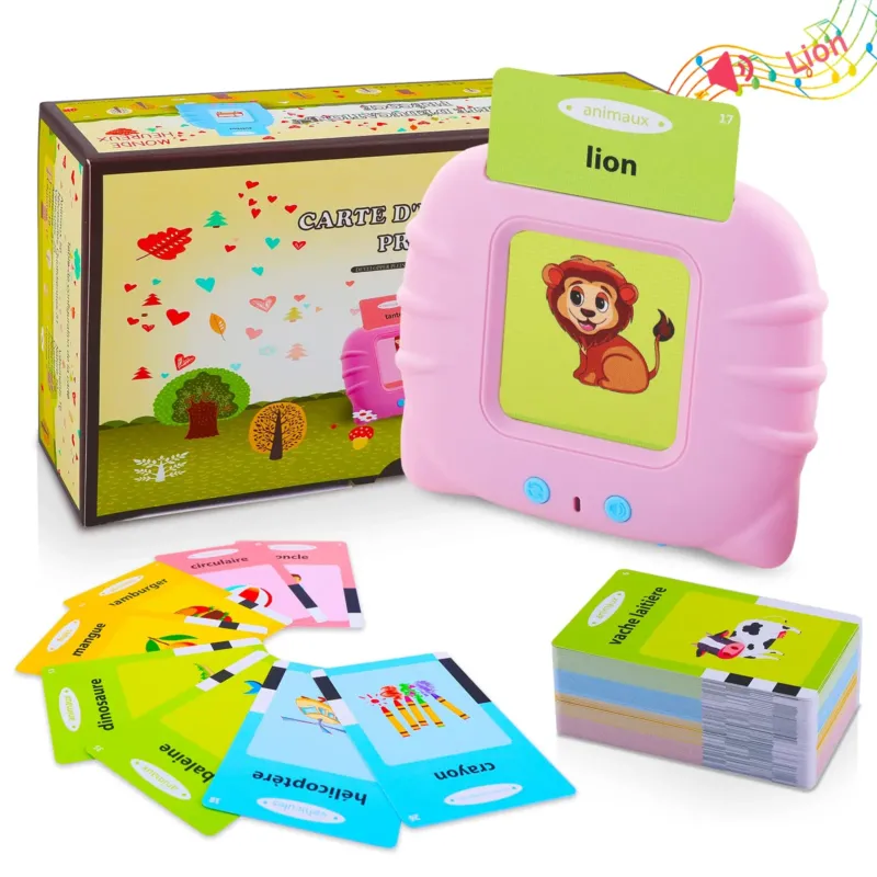 Normal French flash cards for learning, for toddlers, 112 sheets, 224 sheets, educational toy