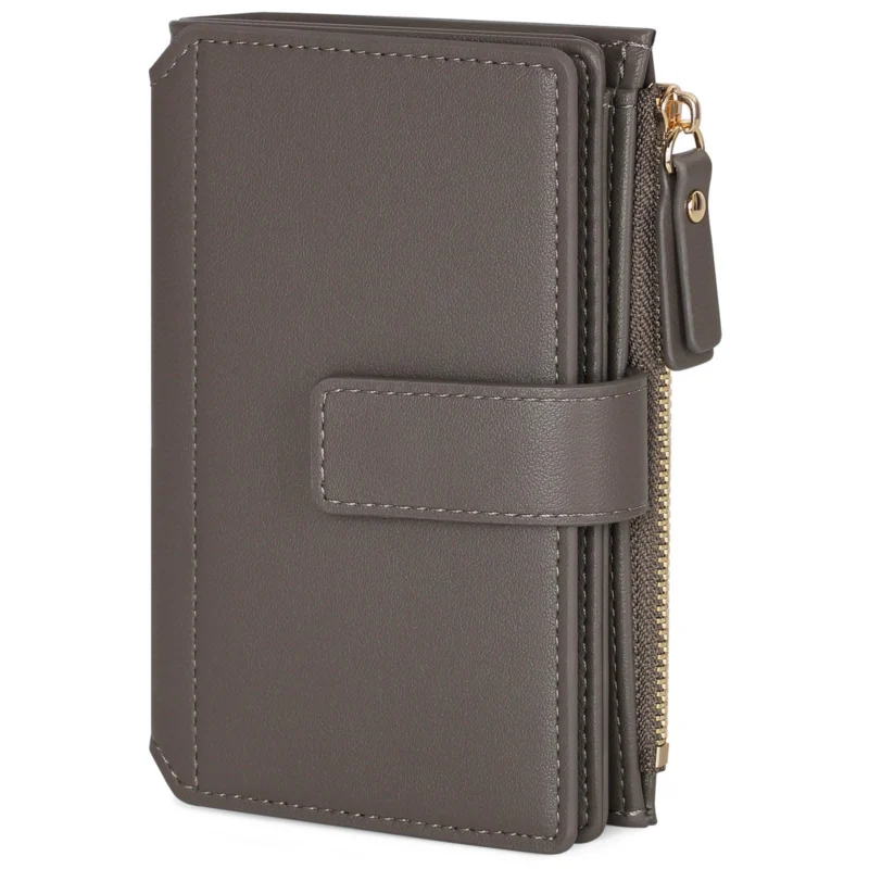 Wallet Leather Wallet small RFID Protection