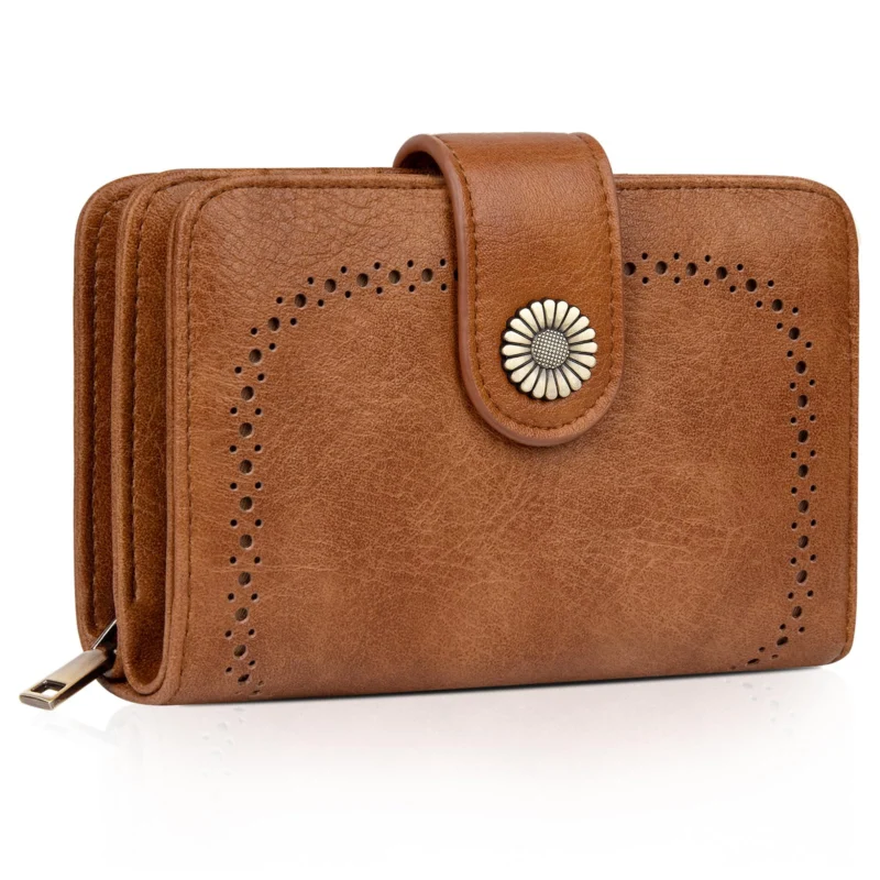 Wallet Large capacity PU leather vintage wallet