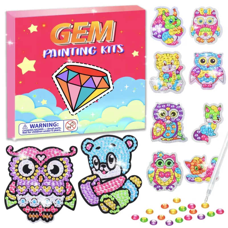 Arts and crafts for kids - DIY diamond painting - Diamond painting by numbers art sets