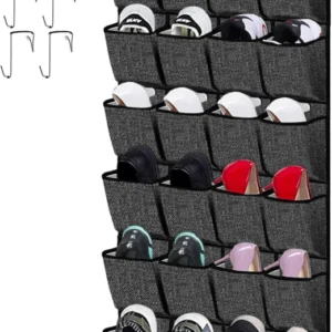 Heavy Duty Hanging Storage Organiser for Shoes, Hanging Over the Door Shoe Storage Bag