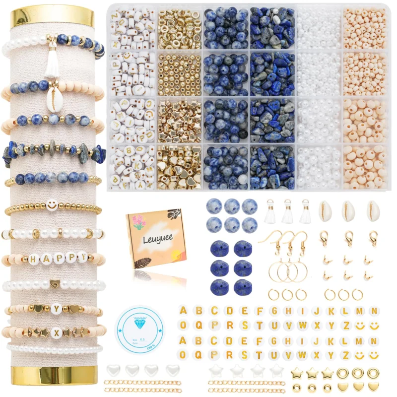 Natural Amazonite beads for bracelets Gemstone Beads
