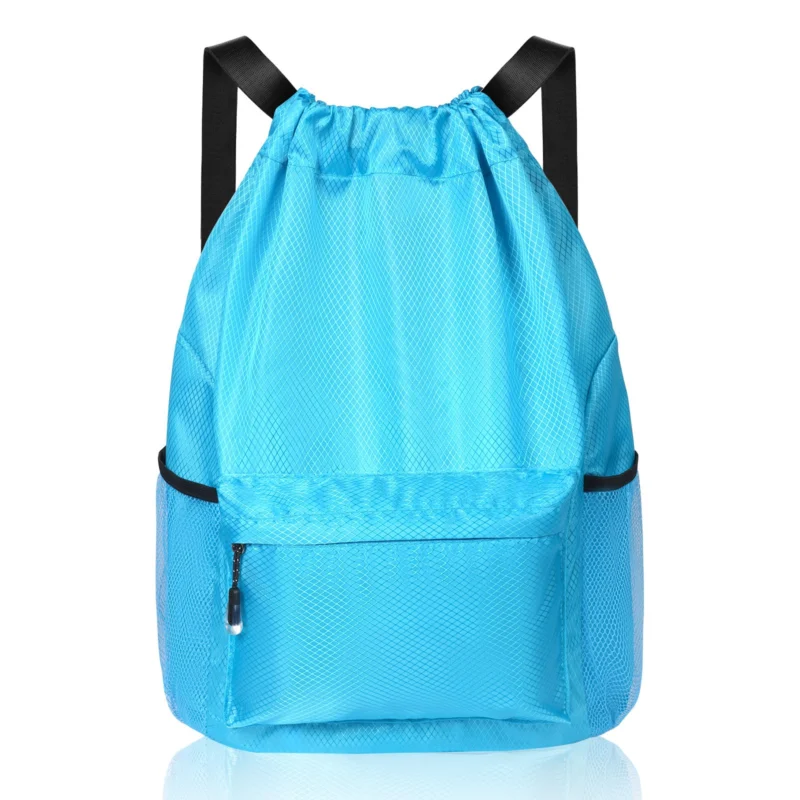 Fashion sports backpacks, gym bag, large capacity drawstring sports bag
