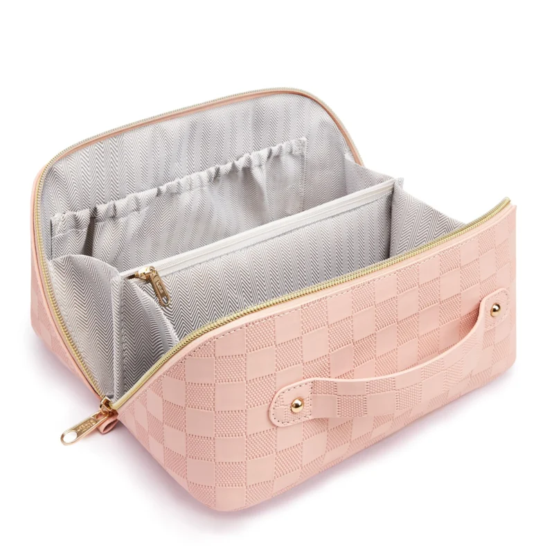Large capacity cosmetic bag pencil case make up bag
