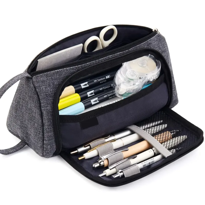 Pencil Case with Large Capacity, Tall, Large Storage Bag, Marker/Pen Case