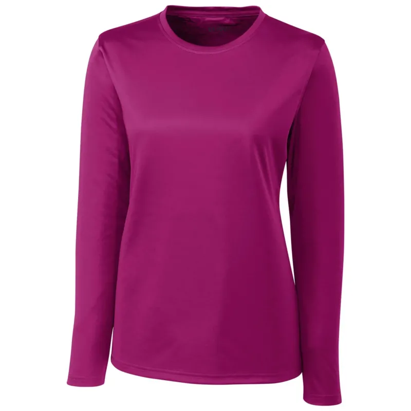 Clique Women's Gala Pink Long Sleeve Spin Jersey Tee