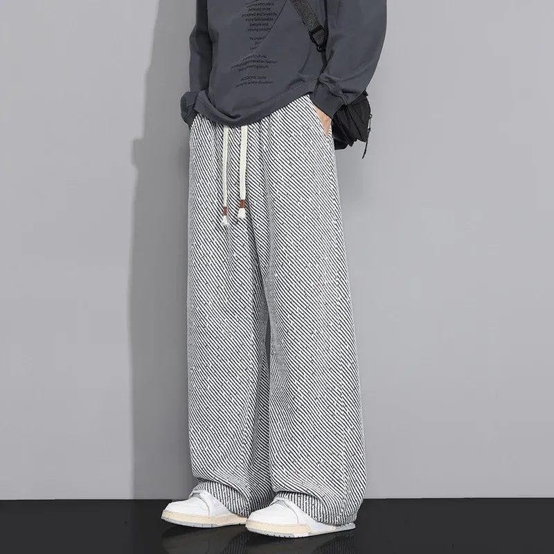 Herren Stylische und weite Freizeithose