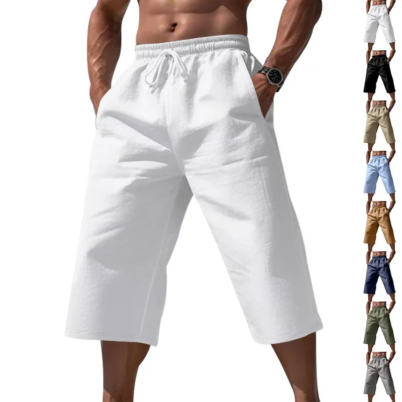 Herren lässige Strandshorts aus leichtem, atmungsaktivem Stoff mit elastischem Bund und praktischen Taschen – Sorevano