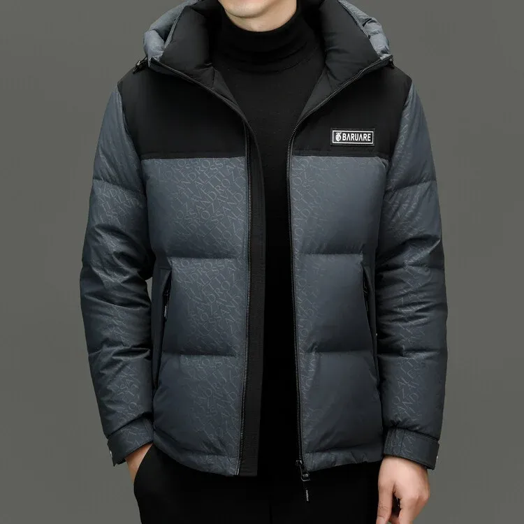 Herren moderne Steppjacke mit atemberaubendem Design – Taviero