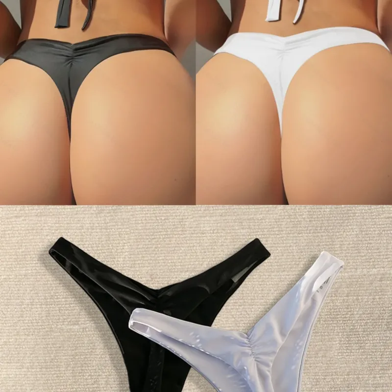 Damen Bikini-Hose mit hohem Beinausschnitt und elegantem Schnitt – Maréssa