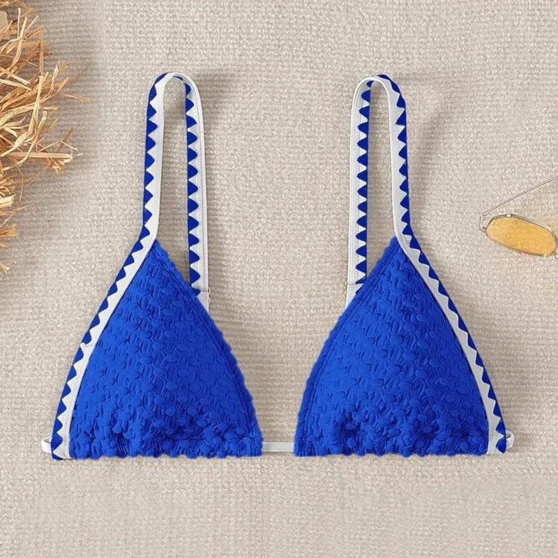 Damen Triangel-Bikini mit strukturiertem Material – Maréssa