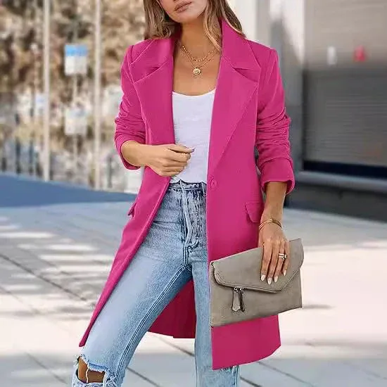 Damen eleganter oversized Blazer – Valéne