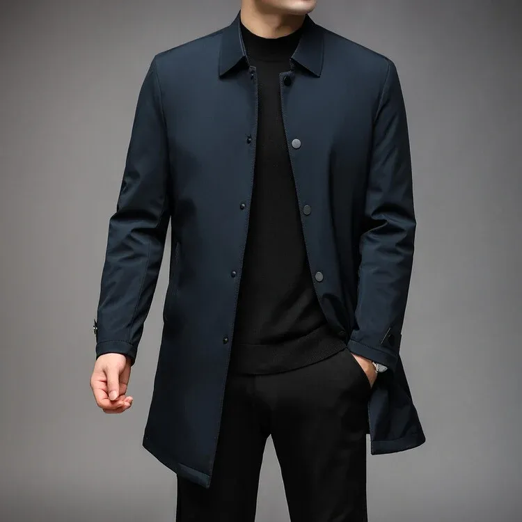 Herren elegante Übergangsjacke mit praktischem Design – Taviero