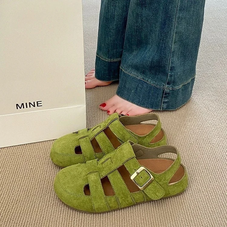 Damen Bequeme Sandalen mit verstellbaren Riemen und weichem Innenfutter – Sorelia