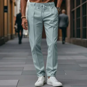 Herren elegante Slim-Fit Chinohose – Alveron