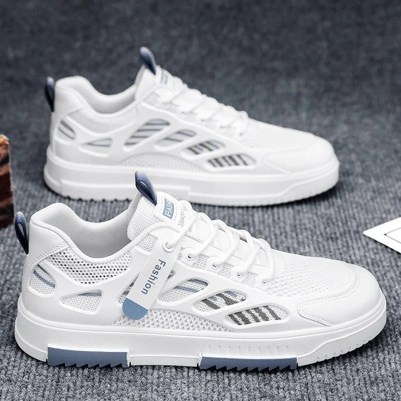 Damen Atmungsaktive Freizeitsneaker mit flexiblem Mesh-Obermaterial und rutschfester Sohle – Névara
