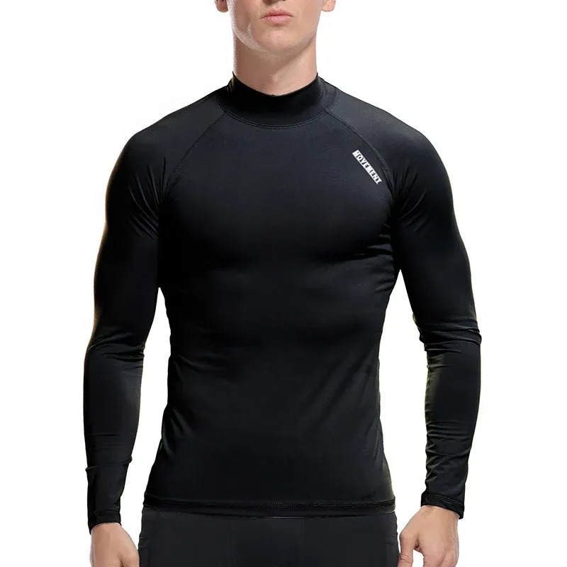 Herren Funktionsshirt mit hohem Kragen – Marzano