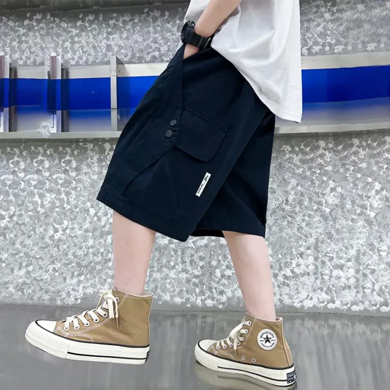 Unisex lässige Cargo-Shorts mit praktischen Taschen – Bravaro