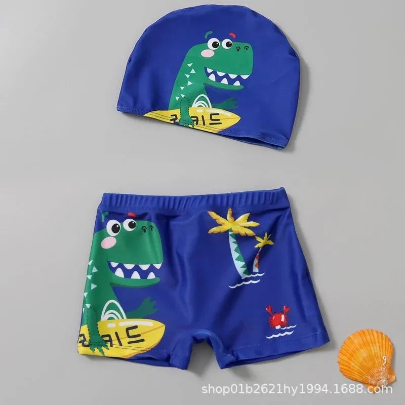 Jungen Schwimmset mit fröhlichem Dinosaurier-Motiv