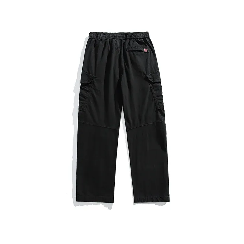 Herren Cargo-Hose mit elastischem Bund und multifunktionalen Taschen – Bravaro