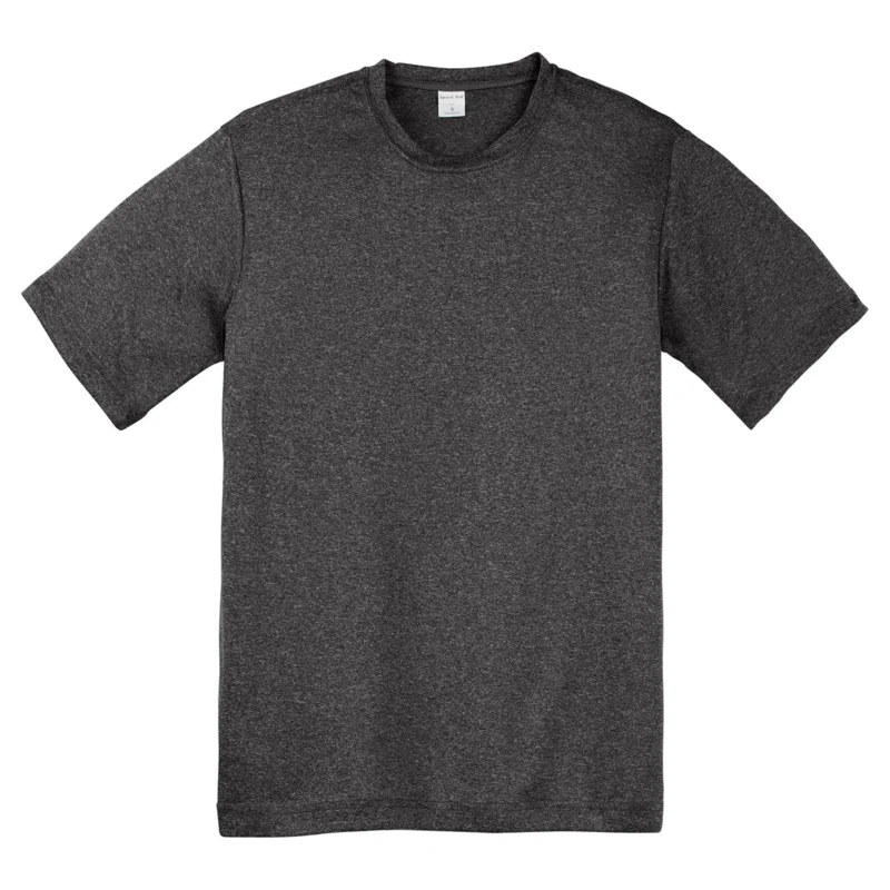 Sport-Tek Youth Graphite Heather Contender Tee