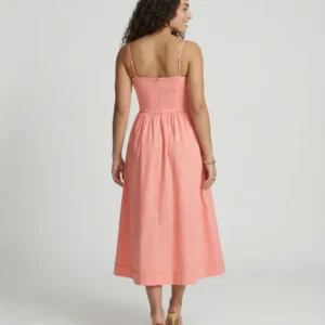 Elegantes Ärmelloses Midikleid für Damen – Élara
