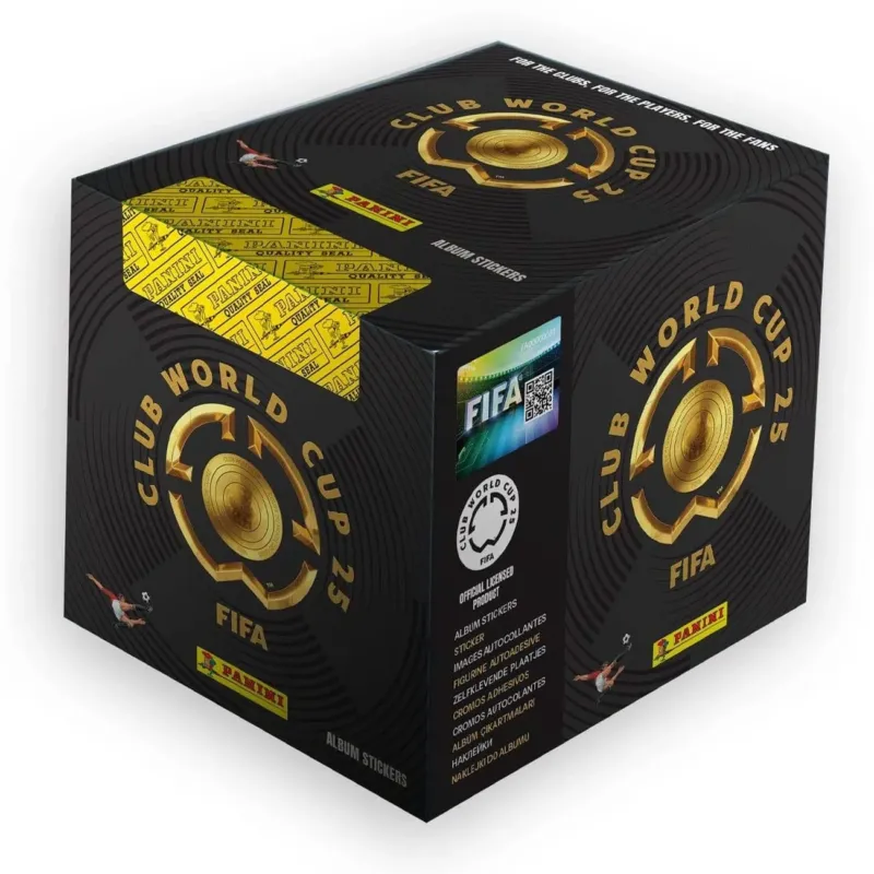 Produktbild FIFA Club World Cup 2025 Trading Cards Stickers Box (50)