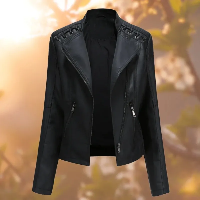Damen-Lederjacke - Stilvoll & Langlebig – Velloura